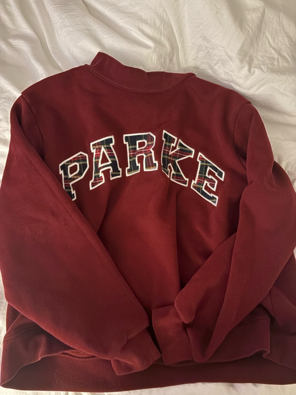PARKÉ Red Crewneck Sweatshirt